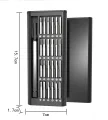 Magnetic Precision Screwdriver Set, 25 In 1 With 24 Piece Mini Pocket Screwdriver Set, Small Repair Set For Mobile Phone/PC/Came. 