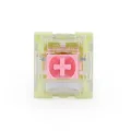 [Cozy.keyboard] TTC gold pink linear switch is very light, only 37g.. 