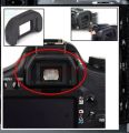 Canon view finder cap / eye cap for canon 700d 600d 550d 1200d 1100d 1300d 4000d 2000d 200d 77d 800d 750d 760d 650d camera. 