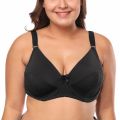 Bra for Women Plus Size Underwire Solid Non Padded Lingerie 38E-48 E Cup Full Coverage Non Padded Brassiere. 