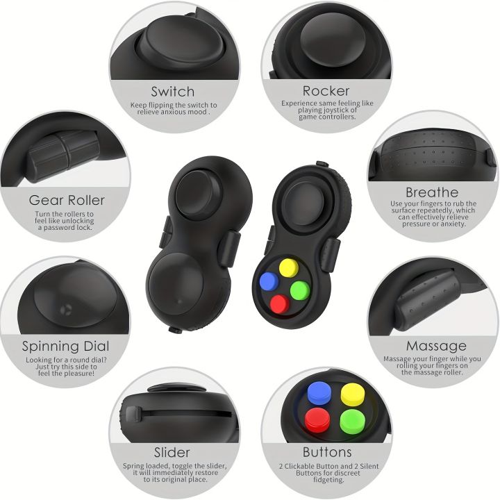Fidget%20Pad%20with%208%20Fidget%20Functions,%20Fidget%20Controller%20Stress%20Reducer,%20Fidget%20Toy%20Cube%20Relieves%20Stress%20and%20Anxiety%20Relief%20Toys%20-%20Image%205