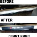 4PCS CUSTOMIZED Door Sill Protectors Strips For suzuki mehran, Carbon Fiber Auto Door Threshold Plate Guard Protector Sticker, Prevent Scratching, 4 Pcs. 