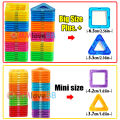 Magnetic Building Blocks Big Size and Mini Size DIY Magnets Toys for Kids Designer Construction Set Gifts for Children Toys. 