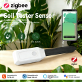 Tuya Zigbee Soil Tester Sensor for Flower Potting And Planting Real-Time Humidity Temperature Moisture Monitoring Remote Control. 