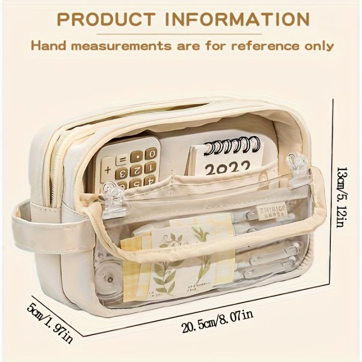 Large%20Capacity%20Multi-Compartment%20Storage%20Pencil%20Case,%20Stationery%20Bag,%20Pen%20Holder,%20Makeup%20Organizer,%20Portable%20Gift%20-%20Image%202