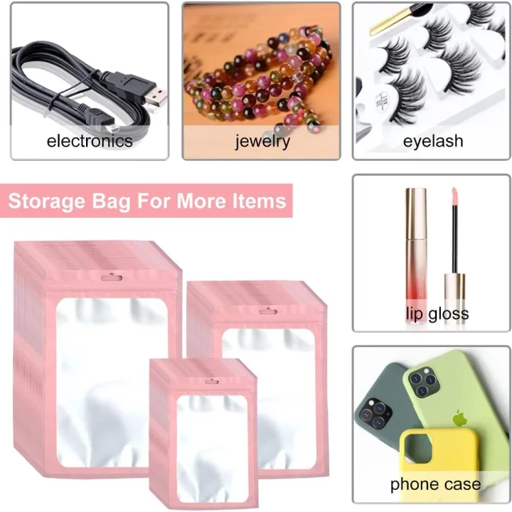 Pink%20Resealable%20Ziplock%20Bags%20Packaging%20Pouch%20For%20Jewelry%20Phone%20Case%20Lash%20Display%20Clear%20Window%20Foil%20Smell%20Proof%20Storage%20Organizer%20-%20Image%205