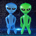 1pcs PVC Inflatable Toy Alien Doll Bar Party Alien Model Props Summer Beach Pool Water Toys Indoor Outdoor Festival Decorations.