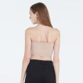 Cherilon cherilon strapless crop top non-slip T-shirt soft and comfortable seamless non-slip, not uncomfortable, black, white, beige, ONIB-VTTSB. 