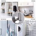Adhesive/Screws Wall Hooks Door Key Clothes Coat Hanger Hooks Bathroom Robe Towel Holder Organizer Hanging Hook Kitchen Hardware.
