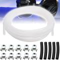 5M Fuel Tank Standpipe Kit Replaceable Parking Heater Fuel Line Kit for Eberspacher/ Webasto Heater Diesel Hose Clip.