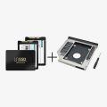SSD SATA III 2.5-inch Interface With Caddy (9.5MM only) Combo Set 128/256 & 512 GB. 