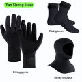 Diving Gloves Socks Head Covers Diving Equipment Wear-resistant Prevent Punctures And Keeps Warm Beachcombing Protective Gear. 