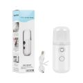 Nano Spray Facial Steamer Mini Handheld Portable Mist Sprayer Water Replenishment Instrument Hydration Humidifier Skin Care Tool.