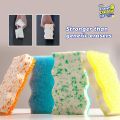 Scrub Daddy ®   Eraser Daddy 10X Multi-Purpose Sponge, 2 Sides, Stain Remover + Scrubbing Gems Sponge, Home Cleaning. 