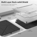 3+Y-fold Flip Clear Cover For iPad 10th 11th Gen 2025 7/8/9 10.2'' Start Case For Air 4 5 6 7 11 For Air 2 9.7 Pro 11 Mini 6 7.