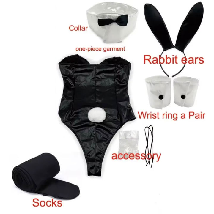Bunny%20Girl%20Sakurajima%20Mai%20Cosplay%20Costume%20for%20Girls%20Halloween%20Funny%20Costume%20Black%20Stockings%20High%20Heels%20lenceria%20sensual%20mujer%20-%20Image%202