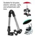 Stroller Bike Umbrella Mount Attachment Scooter Handle Bar Umbrella Holder Clamp Supporter Connector. 