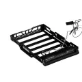 Metal Roof Luggage Rack With Led For 1/18 Rc Crawler Car Traxxas Trx4m Bronco Defender. 