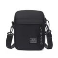 Men's bag, available in single shoulder or cross-body design, suitable for daily use during school. Made of nylon material..