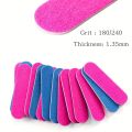 50/100pcs Double Side Nail Files Mini Wood Sanding Buffer Block Set For Gel Polish Manicure Pedicure Salon Nail Art Tools. 