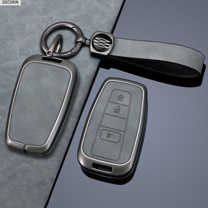 Zinc%20Alloy%20Car%20Key%20Case%20Cover%20Shell%20Fob%20For%20Toyota%20Prius%20Camry%20Corolla%20CHR%20C-HR%20RAV4%20Land%20Cruiser%20Prado%20Car%20Keychain%20Accessories%20-%20Image%202