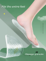 Non Slip Silicone Insoles for Shoes Orthotic Arch Support Insole Soft Shoe Inserts Sport Anti-slip Template Man Women Shoe Sole. 