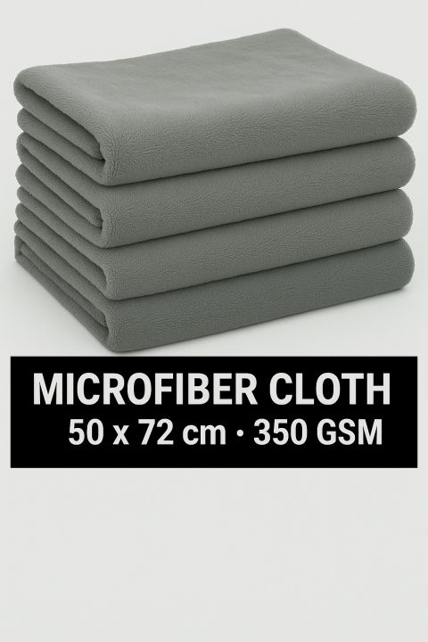 Microfiber Cleaning cloth (50*72 - 350G SM)/ towel for car, bike, kitchen and home cleaning Purpose