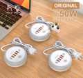 50W USB PD Charger 6 Ports Fast Charging Travel Charger For iPhone Samsung Xiaomi Phone Adapter Quick Charge3.0 Charging Station.