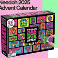 Hot 2026 NeeDoh Advent Calendar Countdown Decoration Golden Egg Treasure Hunt Game Kids Easter Fingertip Gyro Blind Box . 