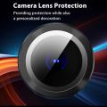 For Nothing Phone (2a) - Black WSKEN Metal Anti Scratch Camera Lens Screen Protector.