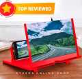 8.5 Inch 3D Glass Magnifier Mobile Screen Amplifier Foldable Display. 