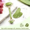 Jade roller and Gua sha ,Jade roller, WANTER Jade Roller, Eyes, Neck, Noiseless Design. 