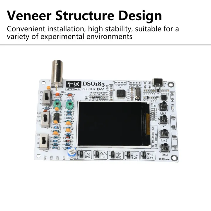 DSO183%20Digital%20Oscilloscope%20Module%20DIY%20Kit%200-500KHz%20Lab%20Oscilloscopes%20Electronic%20Kit%20Type-C%205V%2012Bit%20Oscilloscope%20Multimeter%20-%20Image%206