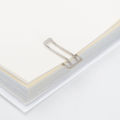 Nusign Paper Clip Silver Color Metal Document Binding Note Clips Bookmark Office Supplies.