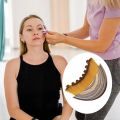 Lymphatic Contour Brush, Dry Face Brush, Lymphatic Drainage Massager for Sculpting Face, Chin, and Jaw, Reduce Swelling, Ergonomically Designed to Fit..