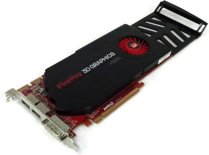 AMD FirePro V5800 1GB GDDR5 128-bit PCI Express 2.1 x16 Full Height Video Card with Rear Bracket (Renewed)