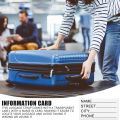 Cross Luggage Strap TSA Customs Lock Luggage Strap Adjustable Travel Suitcase Belt with ID Tag Anti-lost Baggage Packing Belt. 