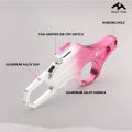 HAUT TON 1pc Aluminum Alloy Fish Controller Black Pink Purple Lightweight Fish Gripper Portable Fishing Enthusiast Accessories. 