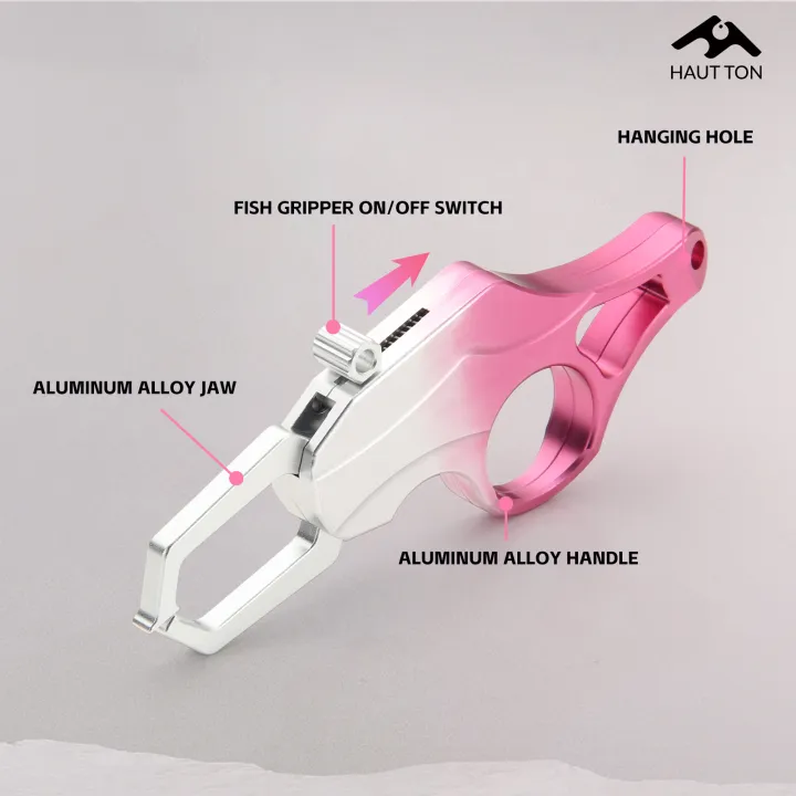 HAUT%20TON%201pc%20Aluminum%20Alloy%20Fish%20Controller%20Black%20Pink%20Purple%20Lightweight%20Fish%20Gripper%20Portable%20Fishing%20Enthusiast%20Accessories%20-%20Image%205