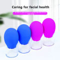 Silicone Cupping Massage Cup For Body Fac Neck Eye Massage Vacuum Tank Body Facial Care Anti-aging Beauty Tool. 