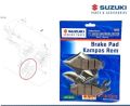 Suzuki Orginal Indonesian GSXR 150 Front Brake pad. 