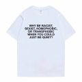 Why Be Racist Frank T-shirt  Blond Hip Hop Trend Tshirt Ocean Hip-Hop Oversized T Shirt Men Women Casual Short Sleeve. 
