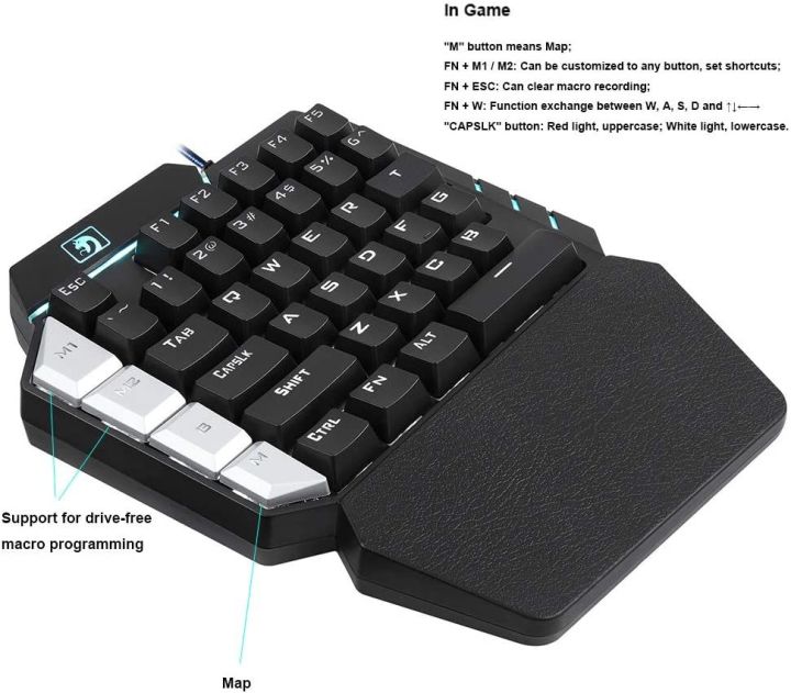 Single%20Hand%20Mechanical%20Keyboard%20-%20K109%20-%20Image%204