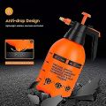 Handheld Garden Sprayer 2-LITER Portable Pressurized Sprayer One Hand Pressure Sprayer Bottle, Adjustable Nozzle, Use with Water. 