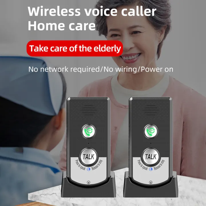 Wireless Voice Intercom Long Range Two Way Communicate Voice Call ...