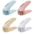 10Pcs Shoe Stacker Adjustable Shoe Slots Organizer Shoes Slots Space Saver Double Deck Rack Holder For Closet Organization LIJIA. 