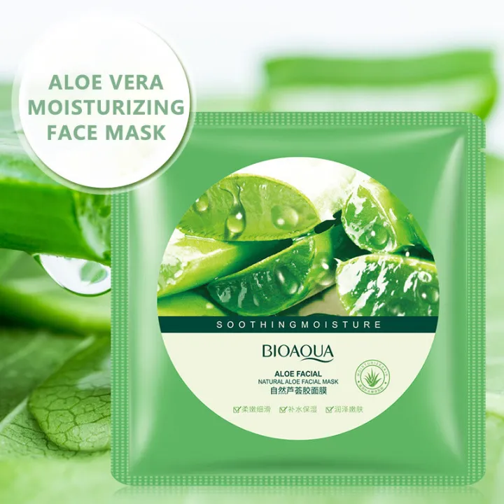 BIOAQUA%20Soothing%20&%20Moisture%20Aloe%20Vera%2092%25%20Soothing%20Gel%20Face%20Sheet%20Mask-%2030g%20-%20Image%203