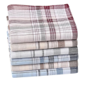 38cm/14.9in Soft Cotton Men's Handkerchief Classic Striped Pattern Multicolor Options Stylish Men's Accessory. 