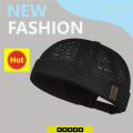 Cycling Cap Breathable Mesh Brimless Ultra-Light Adjustable Docker Beanies Summer Spring Elastic Men Women Running Hiking Hat. 