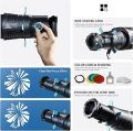 ZSYB YG-90 Reflector with Bowens Mount Focalize Conical Snoots COB Reflector Tube 19 Degree Compatible with ZSYB Y500/ZSYB CL-60Bi
ZSYB YG-90 Spotlight Projecto*ZSYB YG-90 SPOTLIGHT PROJECTOR*

*Key Features:*

- Bright & Adjustable Lighting
- Multi-Color. 